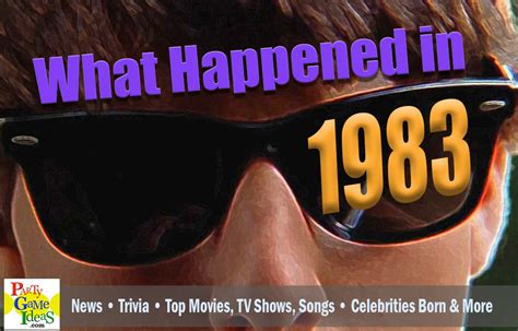 1983|What Happened In 1983